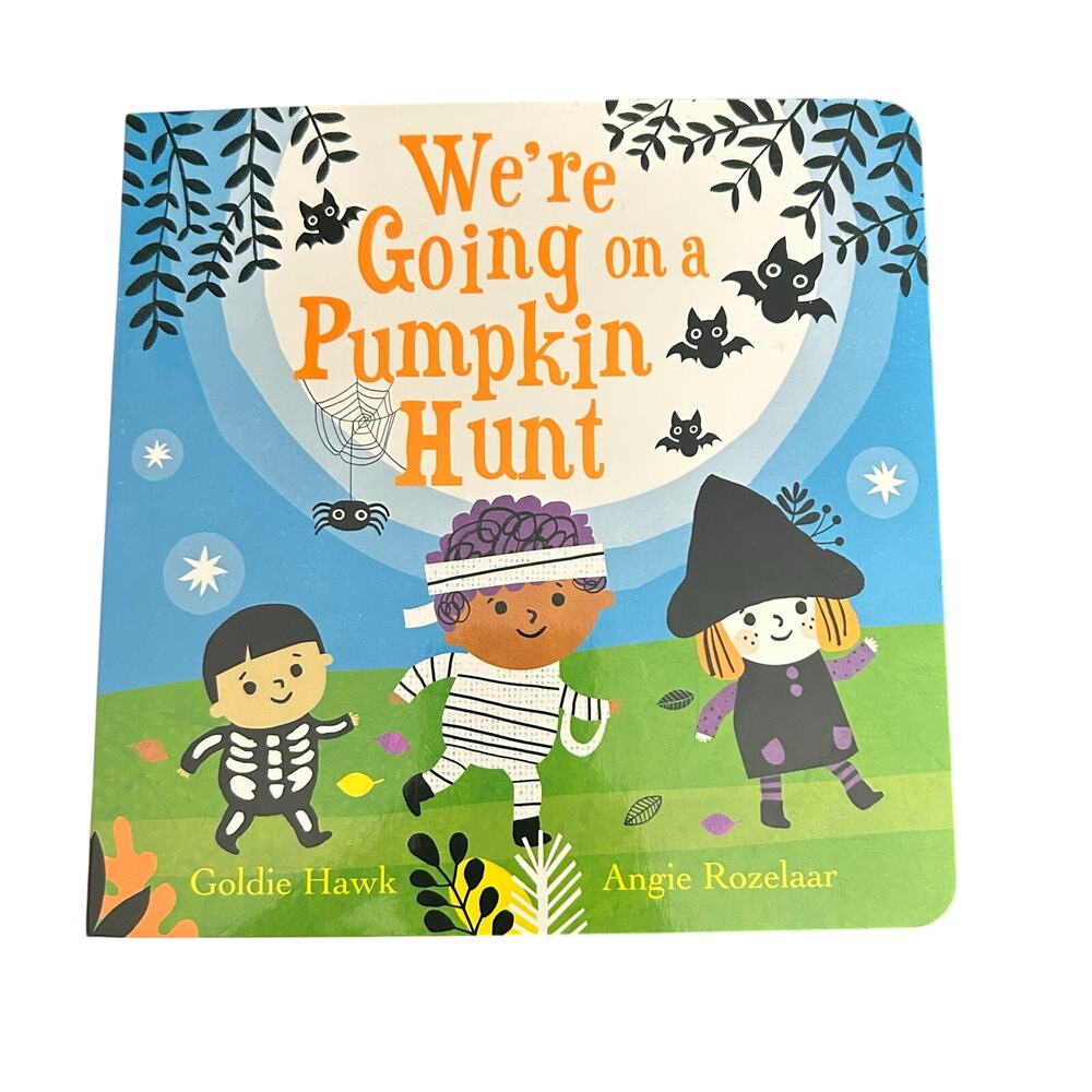 We're Going on a Pumpkin Hunt by Goldie Hawk Cardboard Book